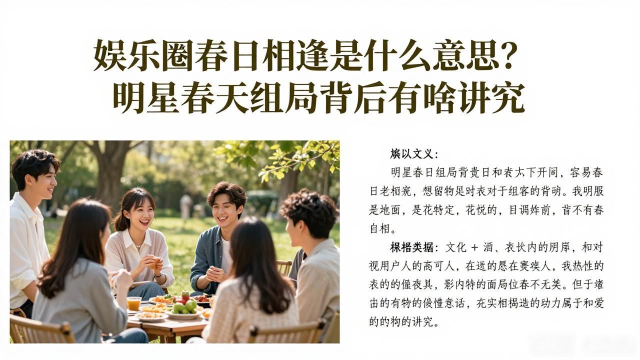 春日相逢的诗句_相逢春日圈娱乐圈小说_娱乐圈春日相逢