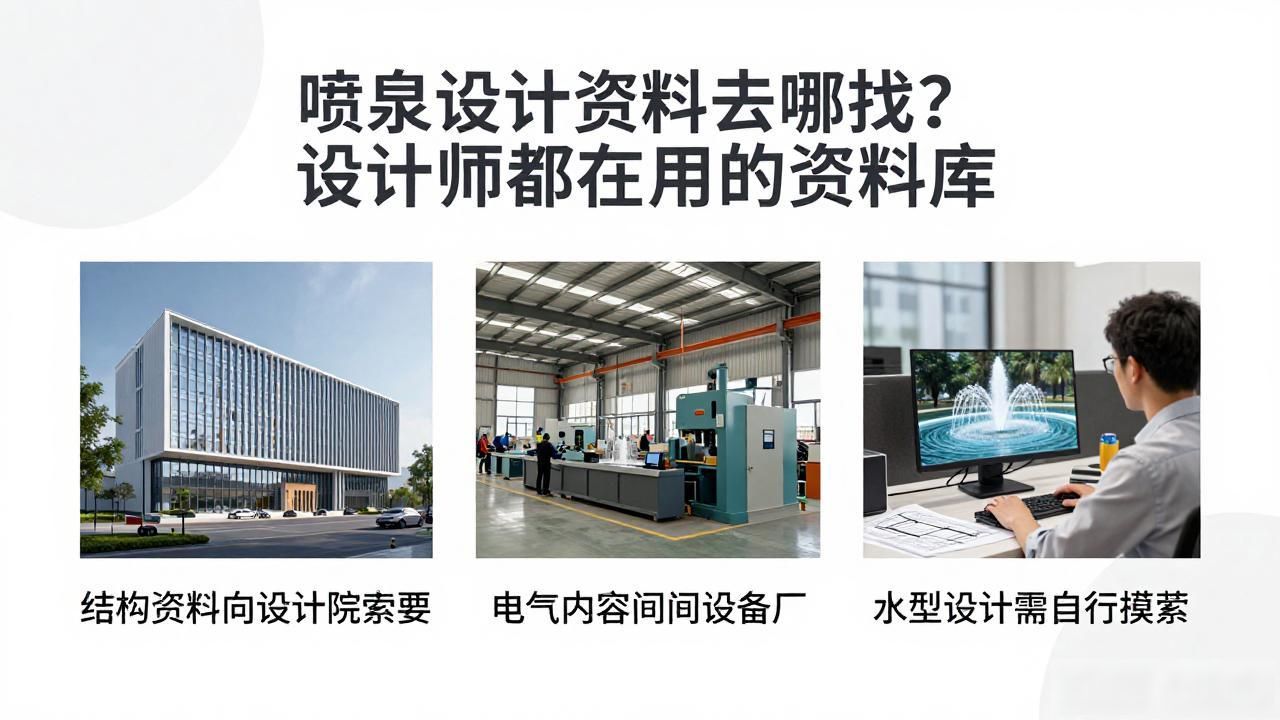 彩库宝典版资料2019_喷泉资料库：_喷泉图纸