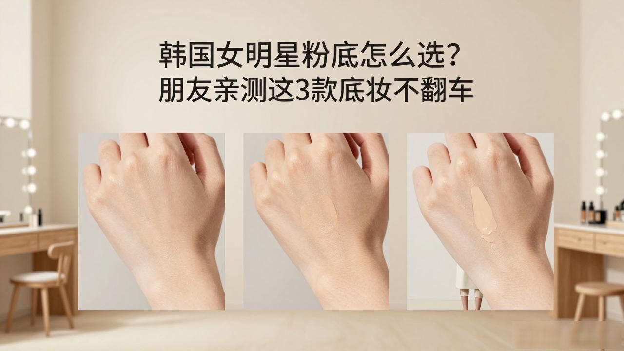 韩国女明星 粉底_韩国女星用的粉底液_韩国最火的粉底液